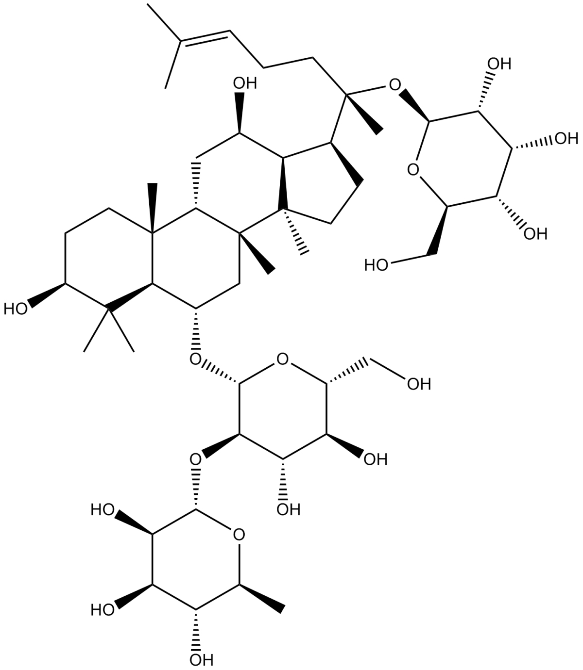 Ginsenoside ReͼƬ