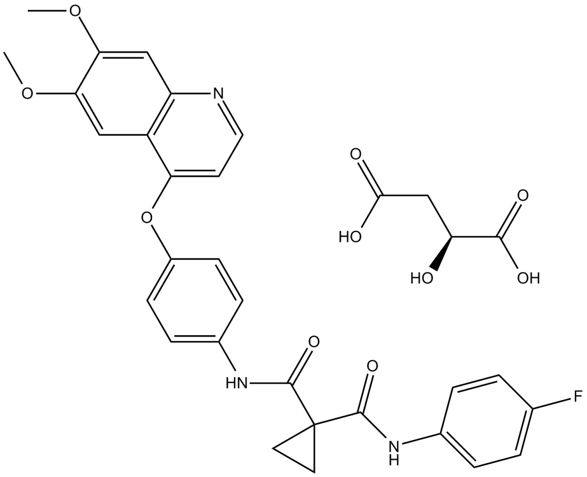 Cabozantinib malate(XL184)ͼƬ