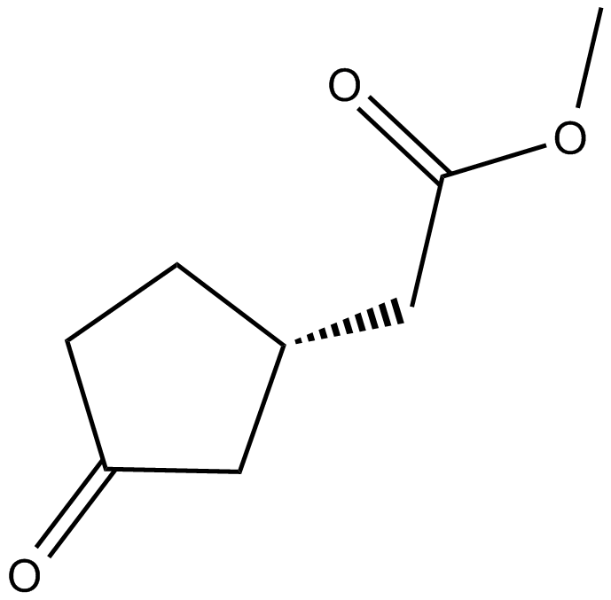 (S)-3-Oxo-cyclopentaneacetic acid methyl esterͼƬ