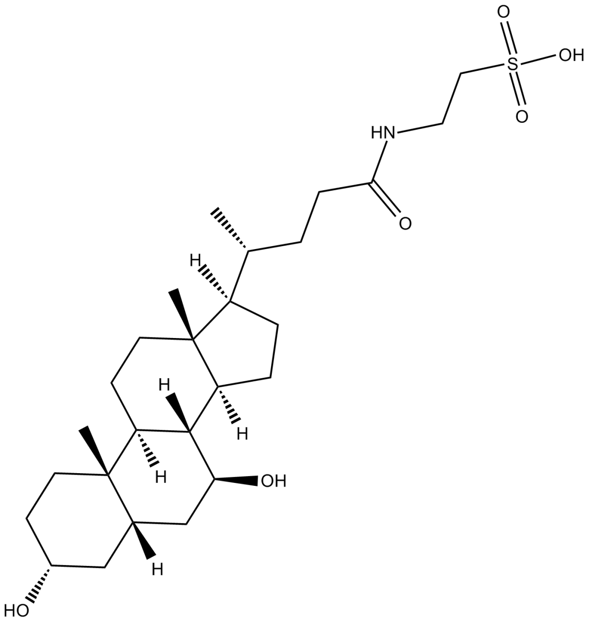 Tauroursodeoxycholic Acid图片