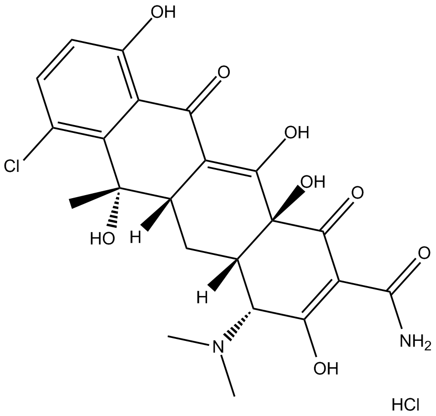 4-epi-Chlortetracycline(hydrochloride)ͼƬ