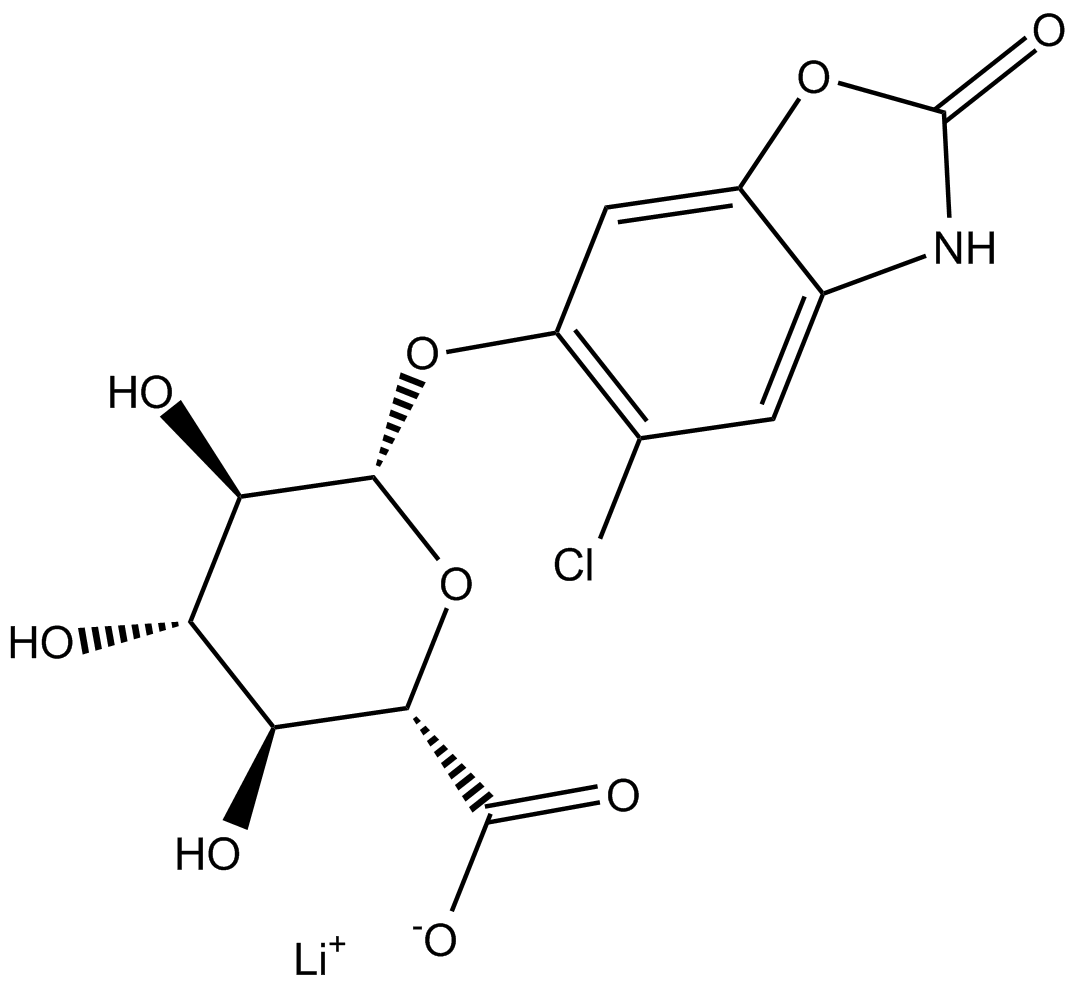 Chlorzoxazone N-Glucuronide(lithium salt)ͼƬ