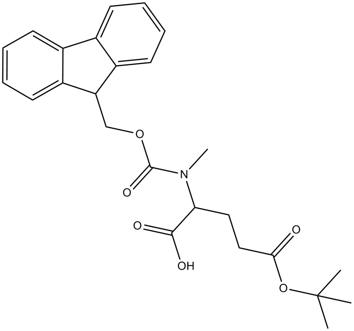 Fmoc-N-Me-Glu(OtBu)-OH图片