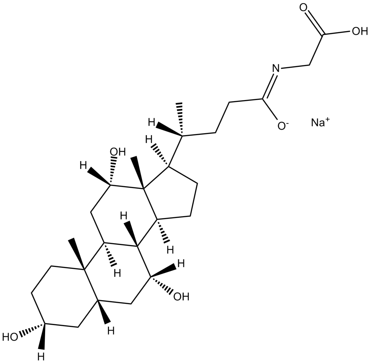 Glycocholic Acid Sodium Salt图片