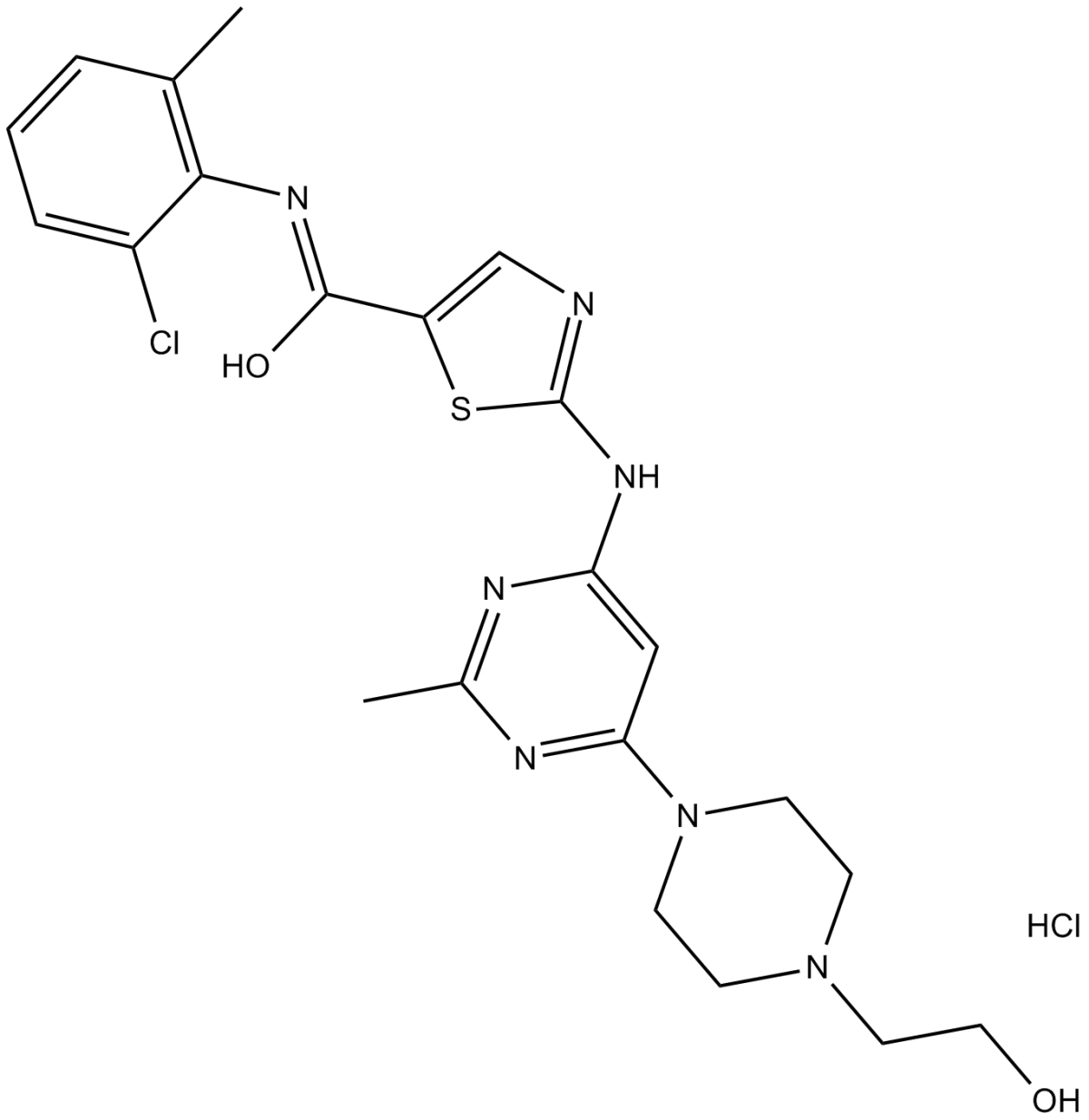 Dasatinib hydrochlorideͼƬ