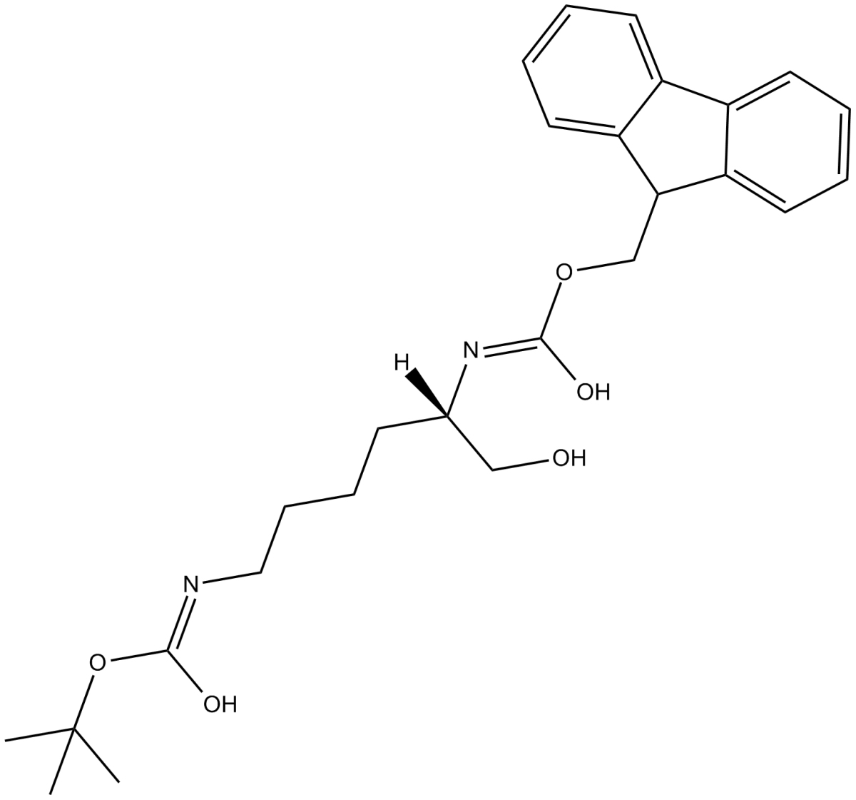 Fmoc-Lys(Boc)-ol图片