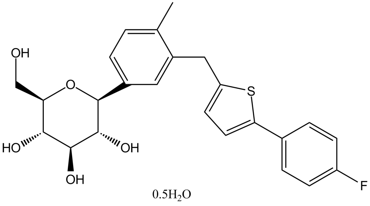 Canagliflozin(hemihydrate)ͼƬ