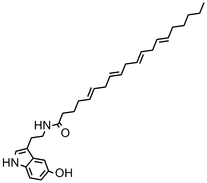 Arachidonyl serotonin图片