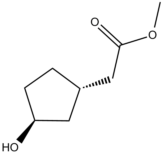 (1S,3S)-3-Hydroxycyclopentane acetic acid methyl esterͼƬ