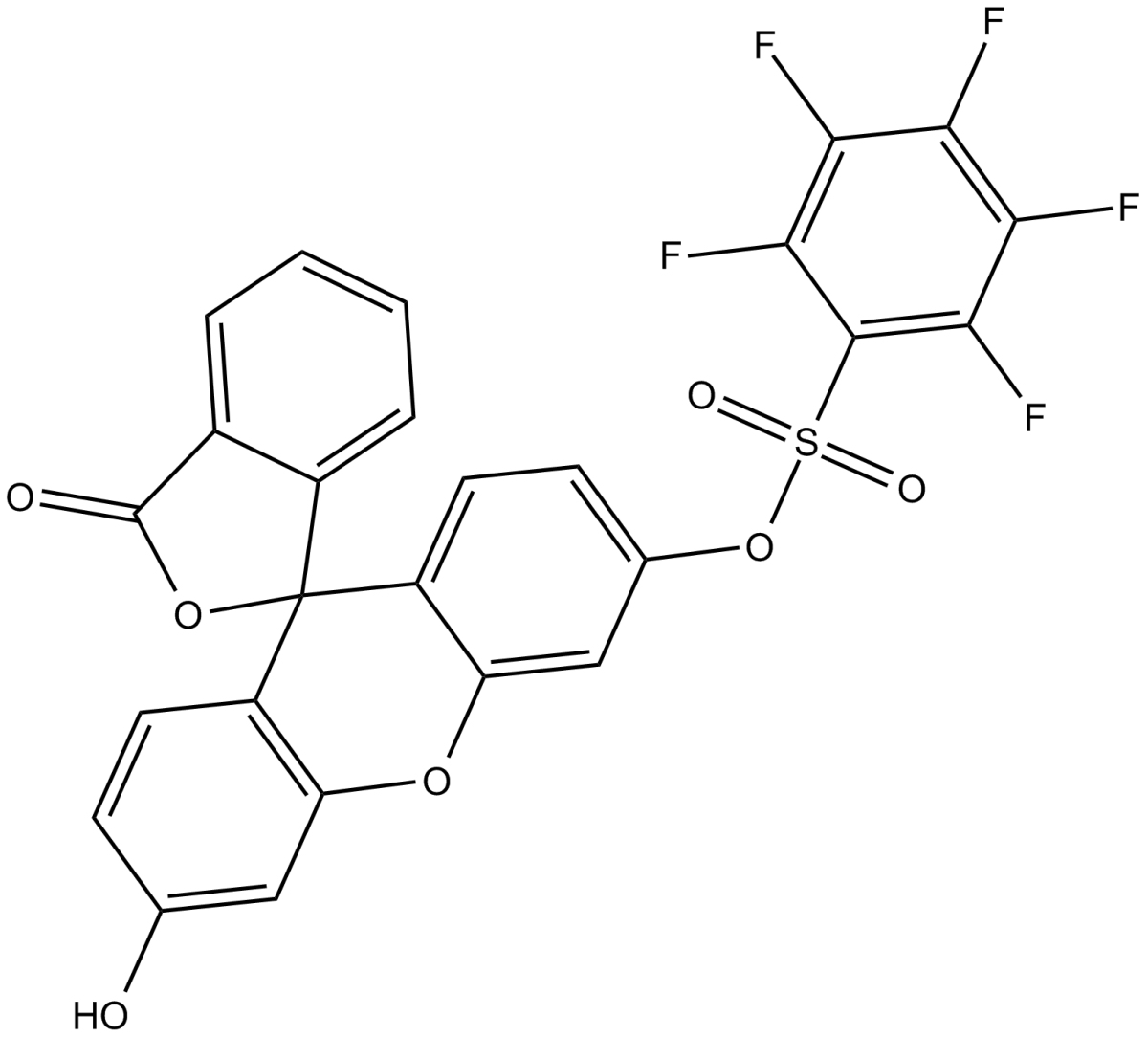 Pentafluorobenzenesulfonyl fluoresceinͼƬ