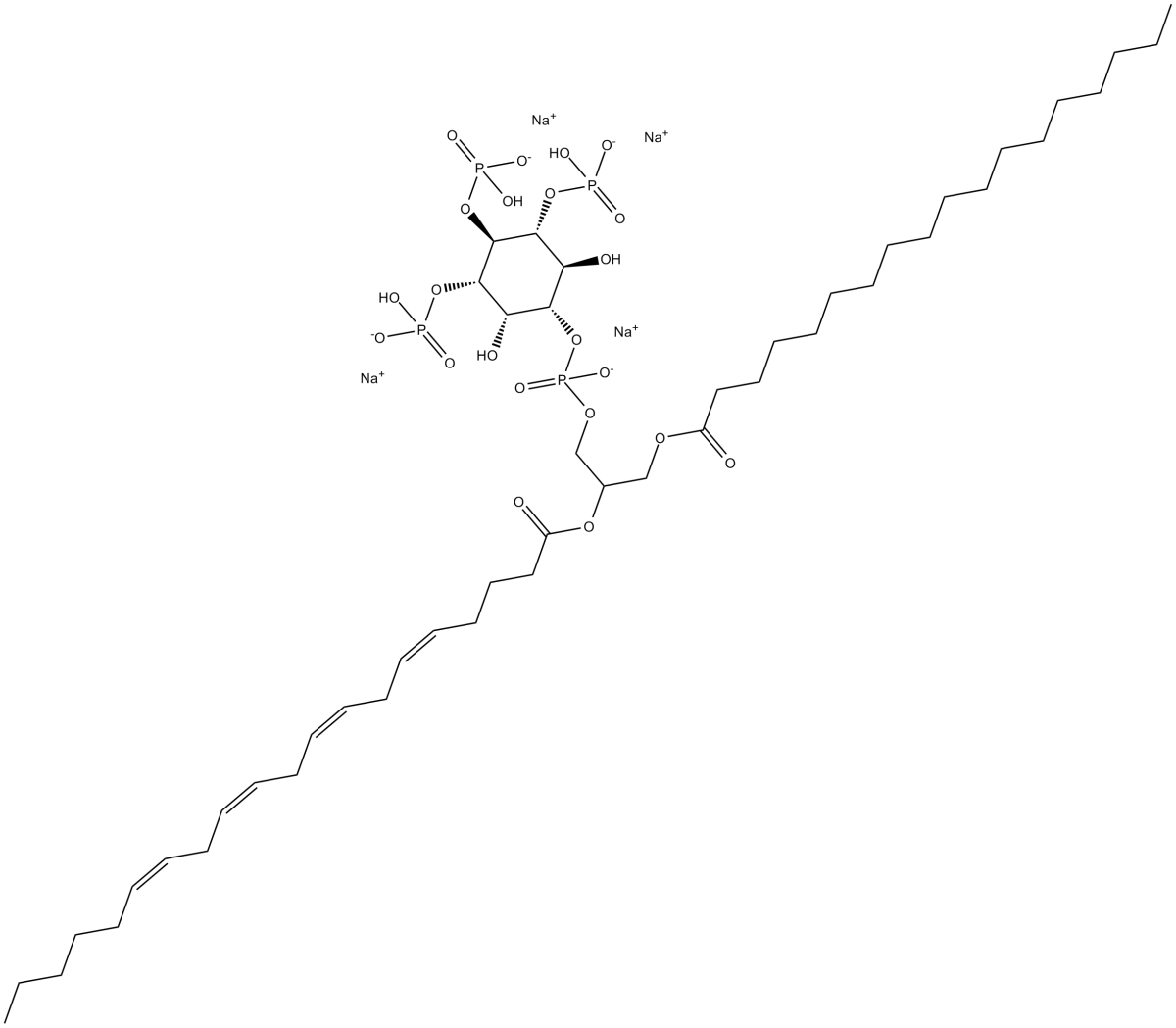 PtdIns-(3,4,5)-P3(1-stearoyl,2-arachidonoyl)(sodium salt)ͼƬ