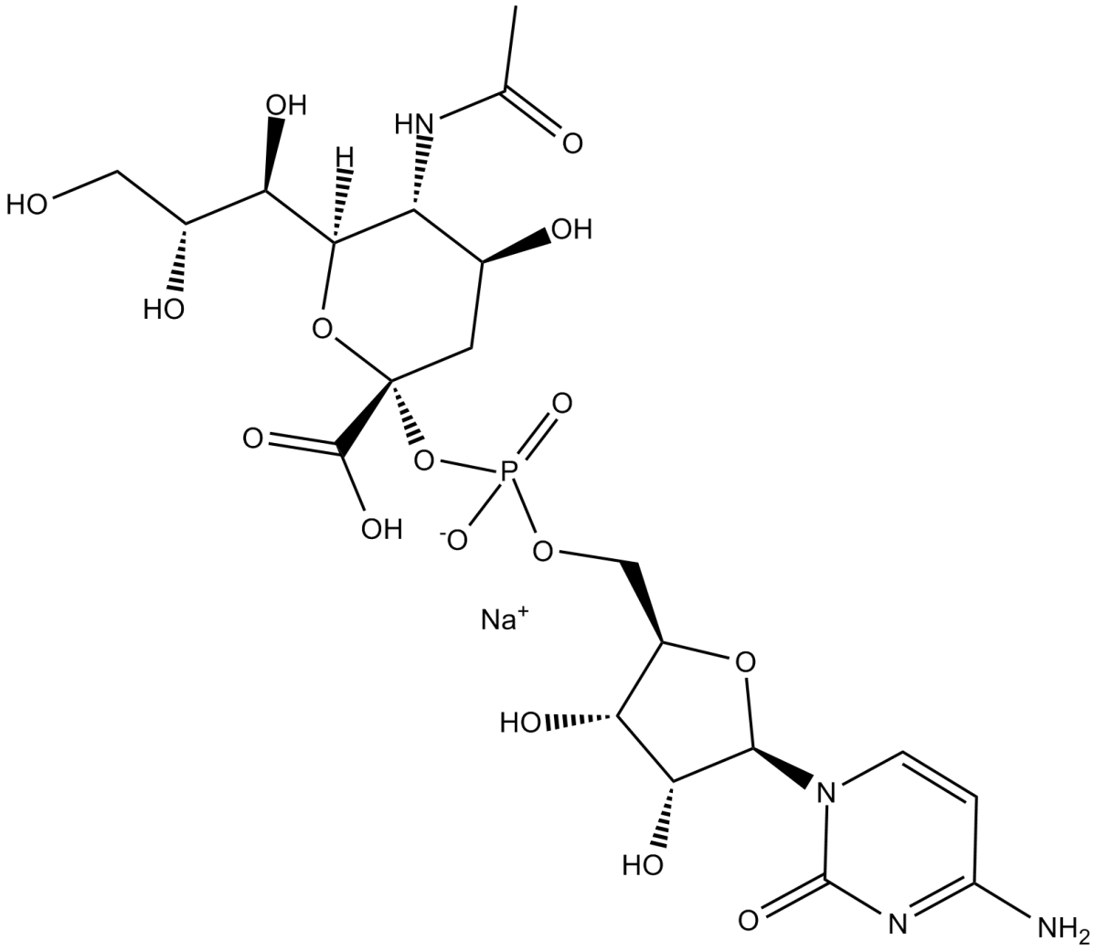 CMP-Sialic Acid(sodium salt)图片