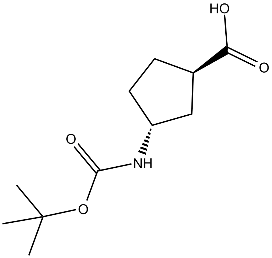 BOC-(1R,3R)-3-Aminocyclopentane carboxylic acidͼƬ