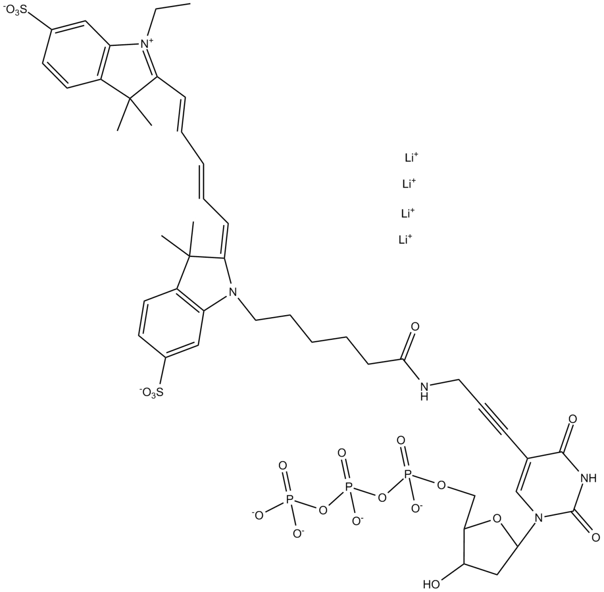 Cyanine 5-dUTPͼƬ