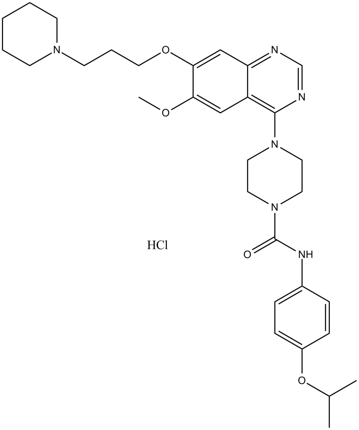 Tandutinib(MLN518)HClͼƬ