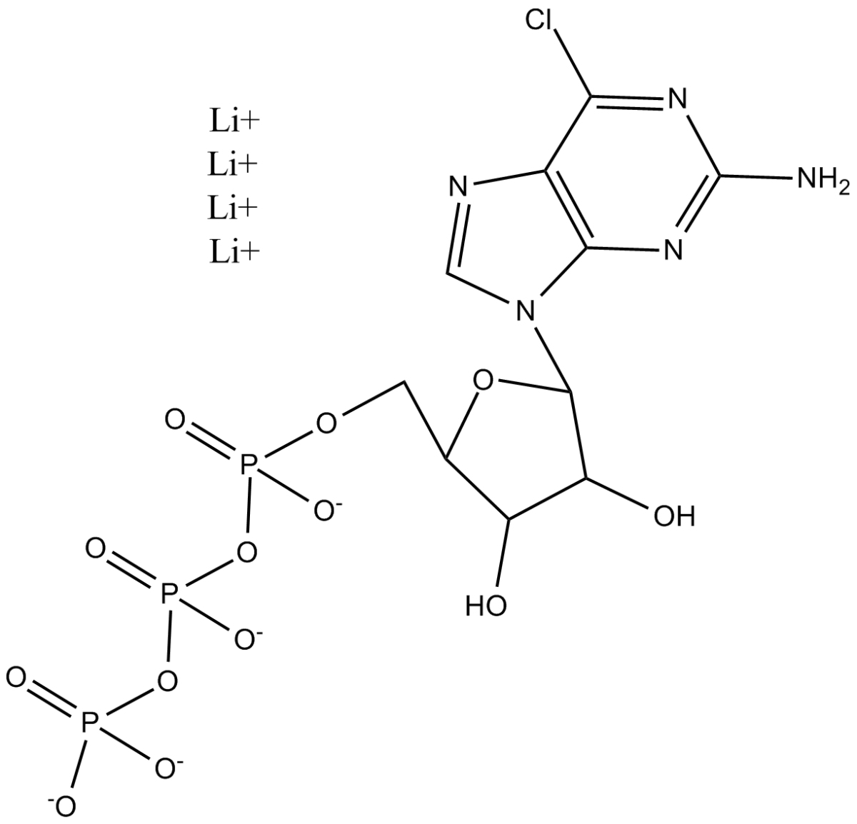 2-Amino-6-Cl-purine-rTP图片