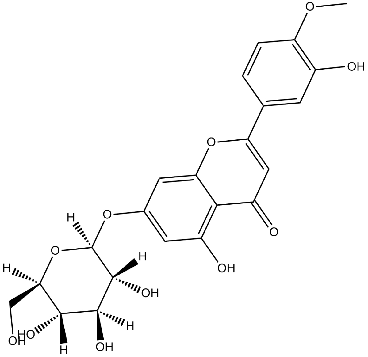 Diosmetin-7-O--D-glucopyranosideͼƬ