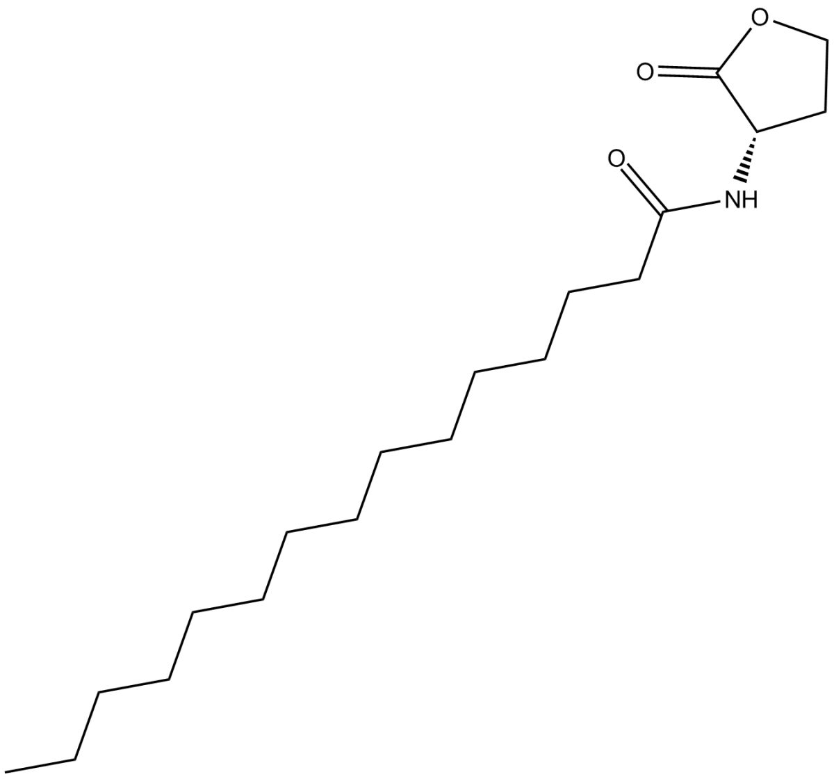 N-pentadecanoyl-L-Homoserine lactone图片