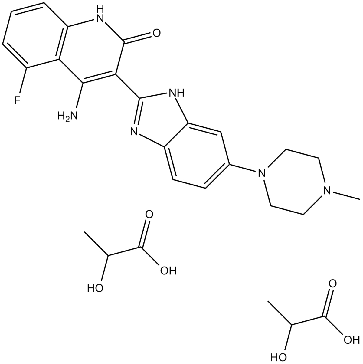 Dovitinib Dilactic acid图片