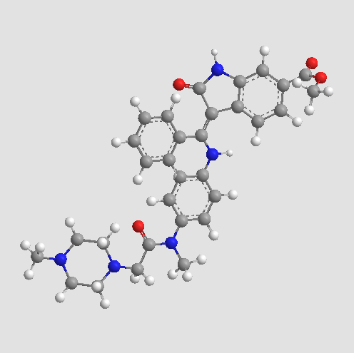 Nintedanib(BIBF 1120)ͼƬ