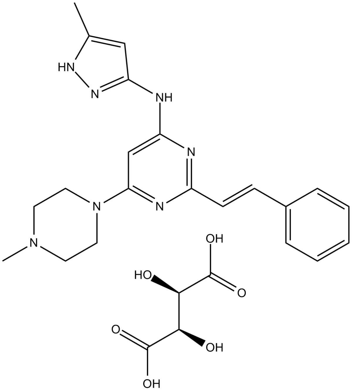 ENMD-2076 L-(+)-Tartaric acidͼƬ