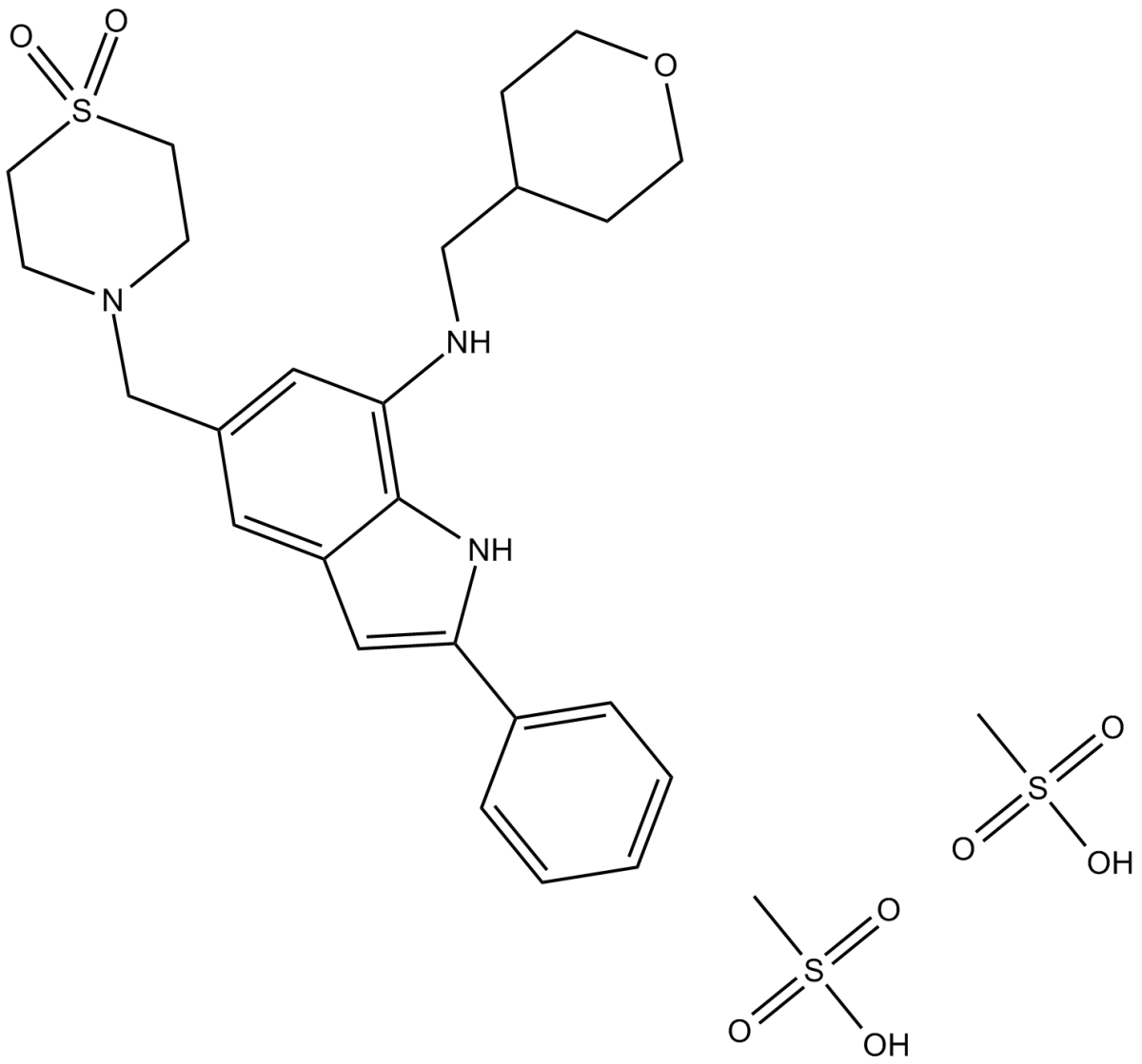 Necrox-5(methanesulfonate)ͼƬ