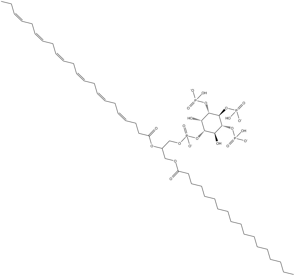 PtdIns-(3,4,5)-P3(1-stearoyl,2-docosahexaenoyl)(sodium salt)ͼƬ