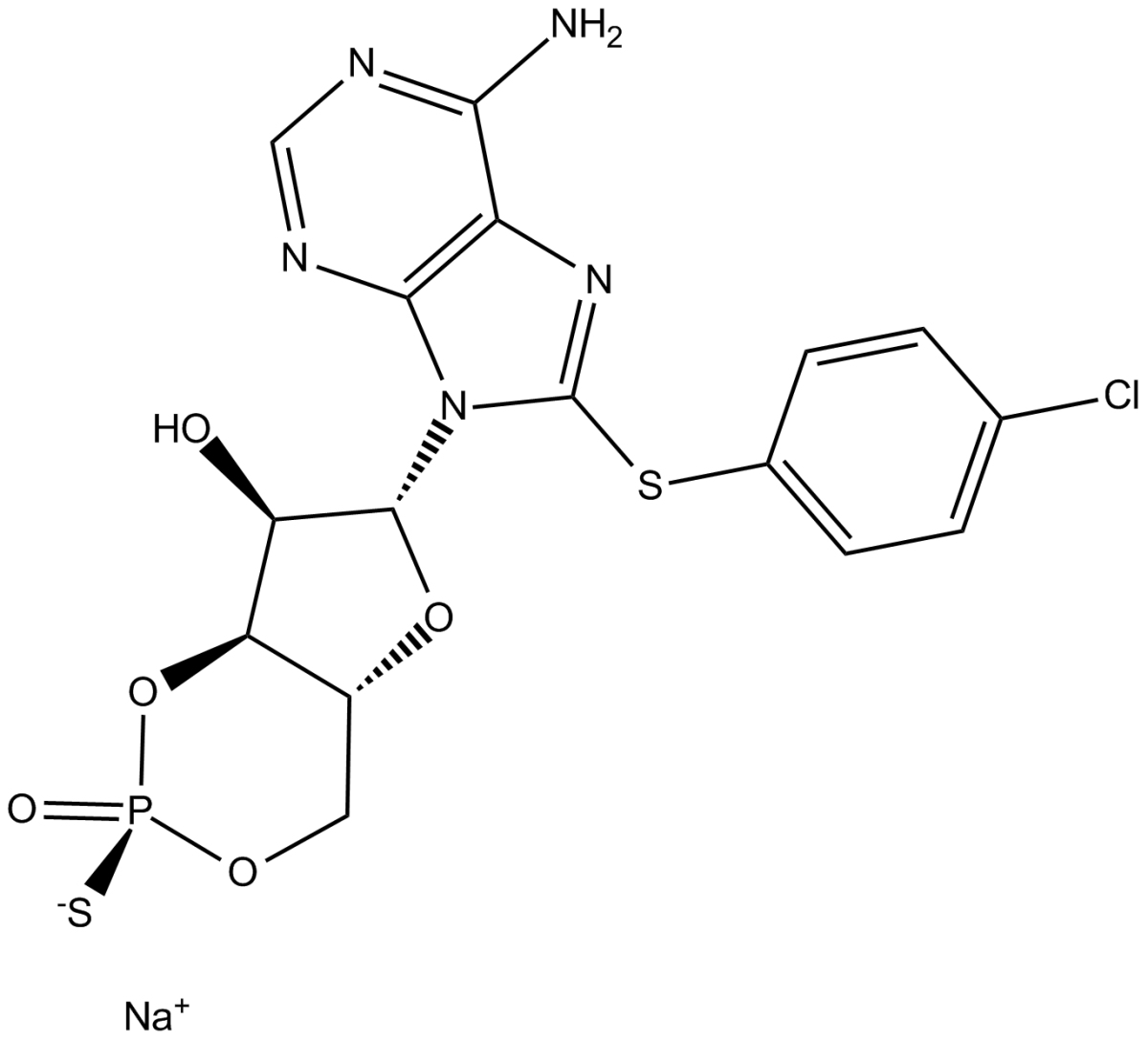 Rp-8-CPT-Cyclic AMP(sodium salt)ͼƬ