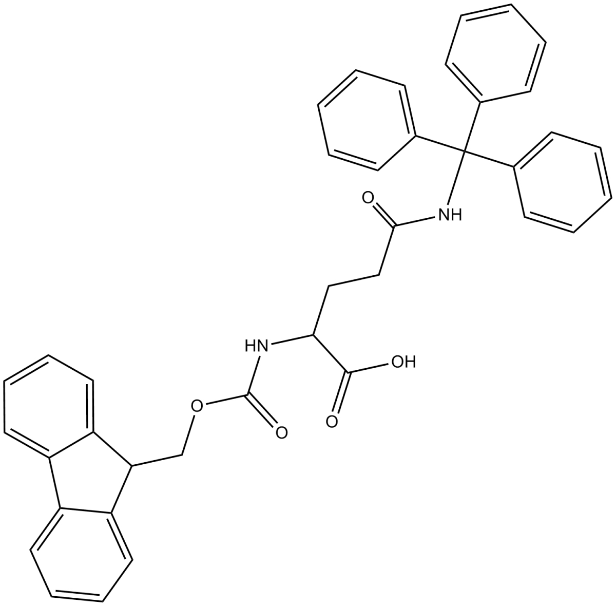 Fmoc-D-Gln(Trt)-OH图片