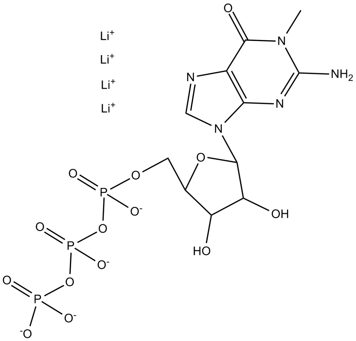 N1-Methylguanosine-5'-TriphosphateͼƬ