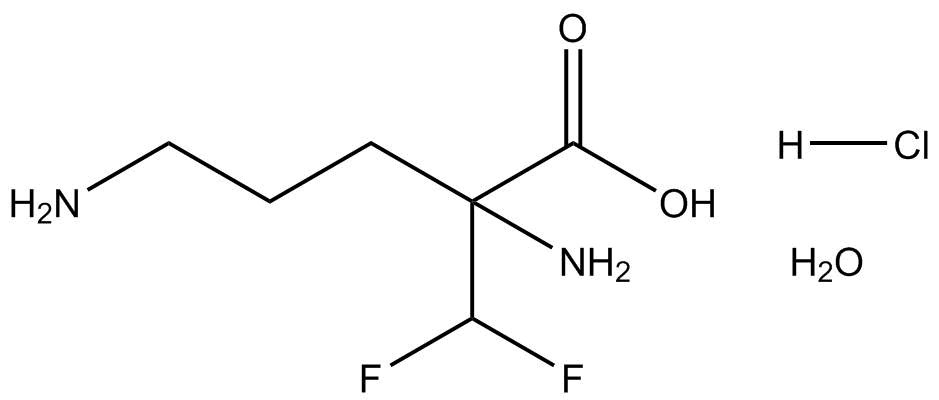 DL--Difluoromethylornithine(hydrochloride hydrate)ͼƬ