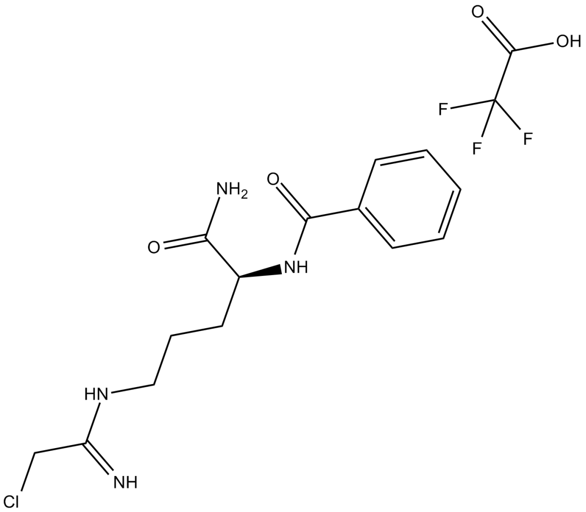 Cl-Amidine(trifluoroacetate salt)ͼƬ