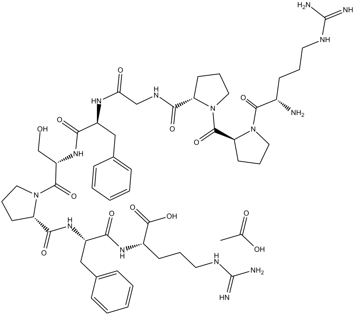 Bradykinin(acetate)ͼƬ