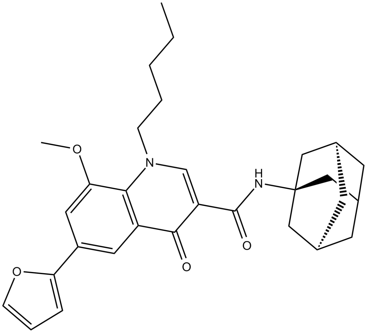 4-Quinolone-3-Carboxamide Furan CB2 AgonistͼƬ