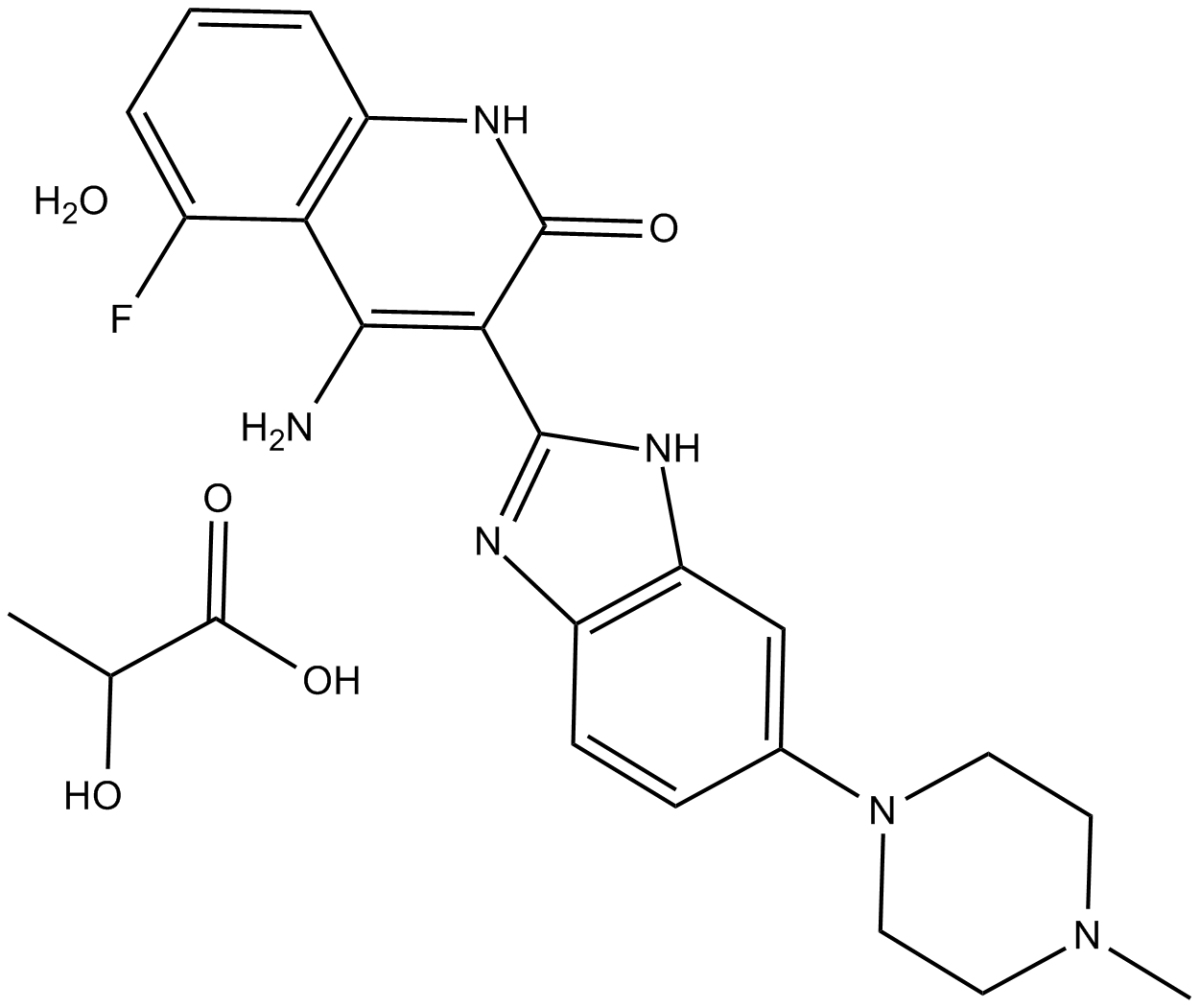 Dovitinib(TKI258)LactateͼƬ