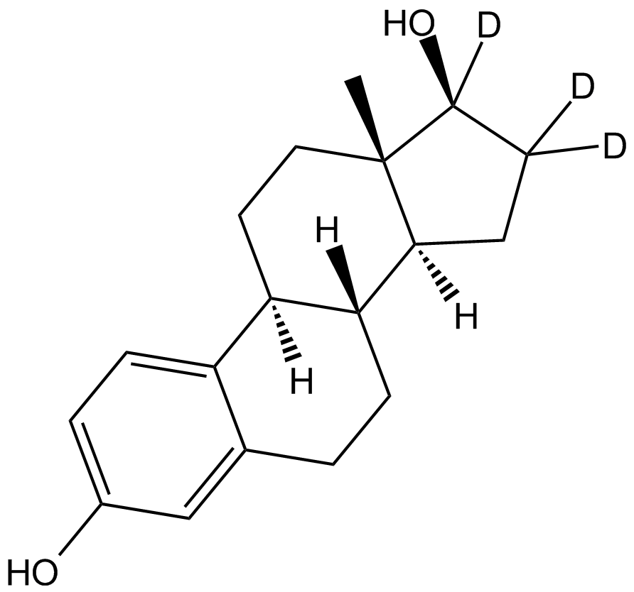 β-Estradiol-d3图片