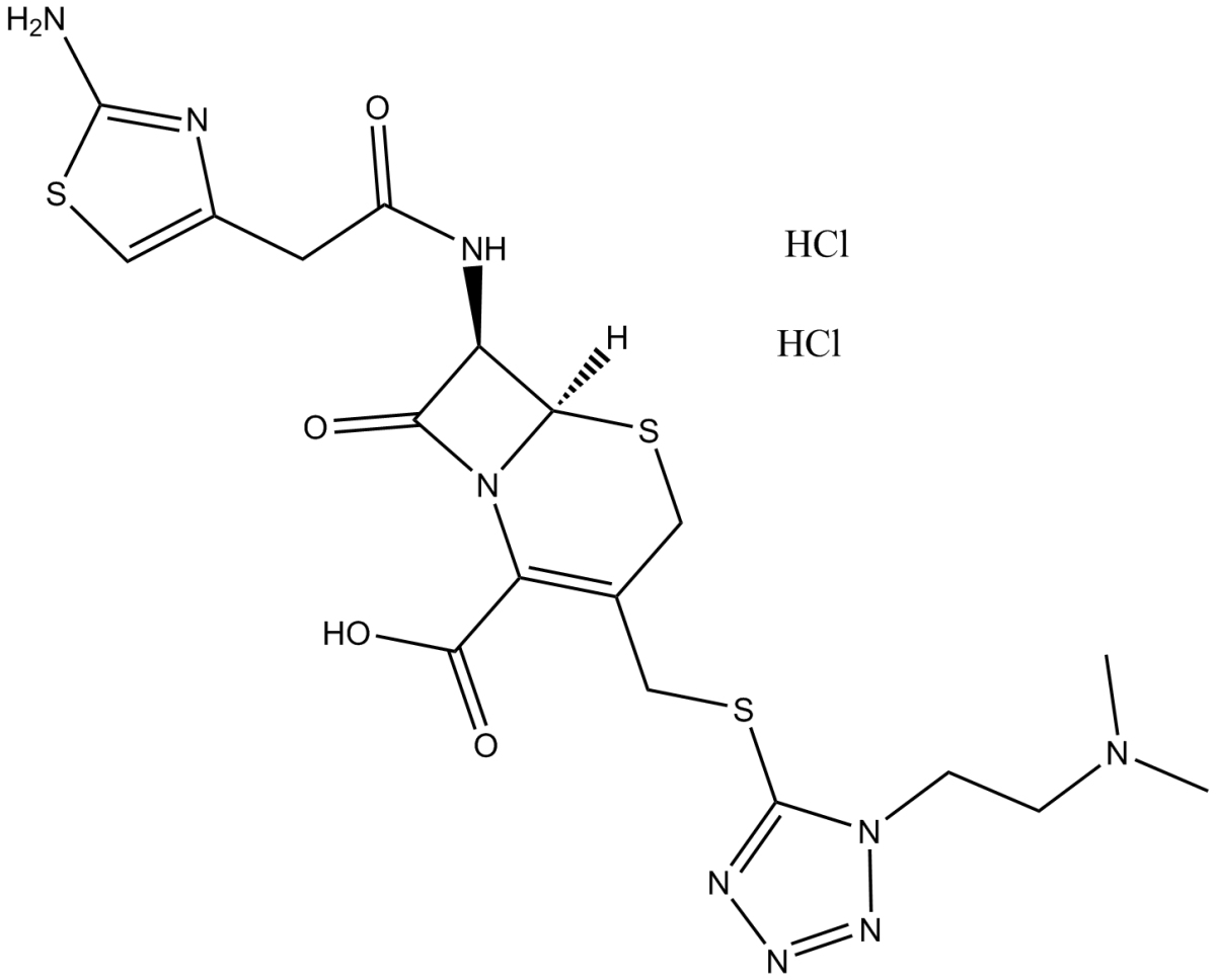 Cefotiam hydrochloride图片