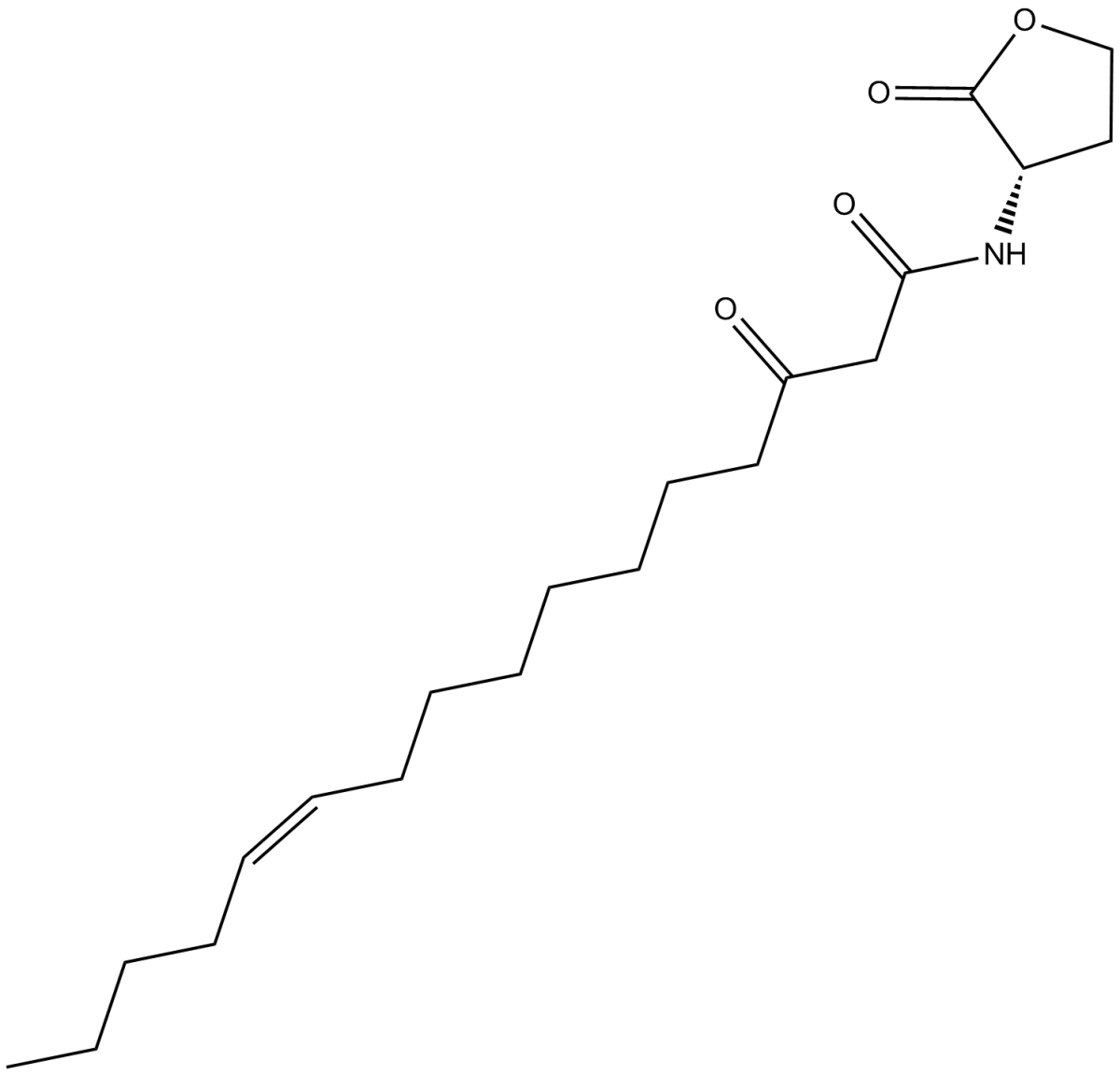 N-3-oxo-hexadec-11(Z)-enoyl-L-Homoserine lactoneͼƬ