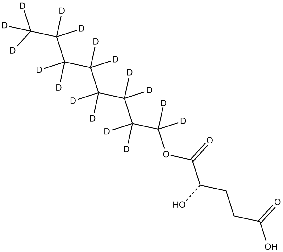 (2R)-Octyl--hydroxyglutarate-d17ͼƬ