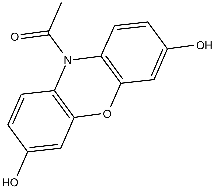 10-Acetyl-3,7-dihydroxyphenoxazineͼƬ