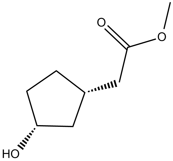 (1S,3R)-3-Hydroxycyclopentane acetic acid methyl esterͼƬ