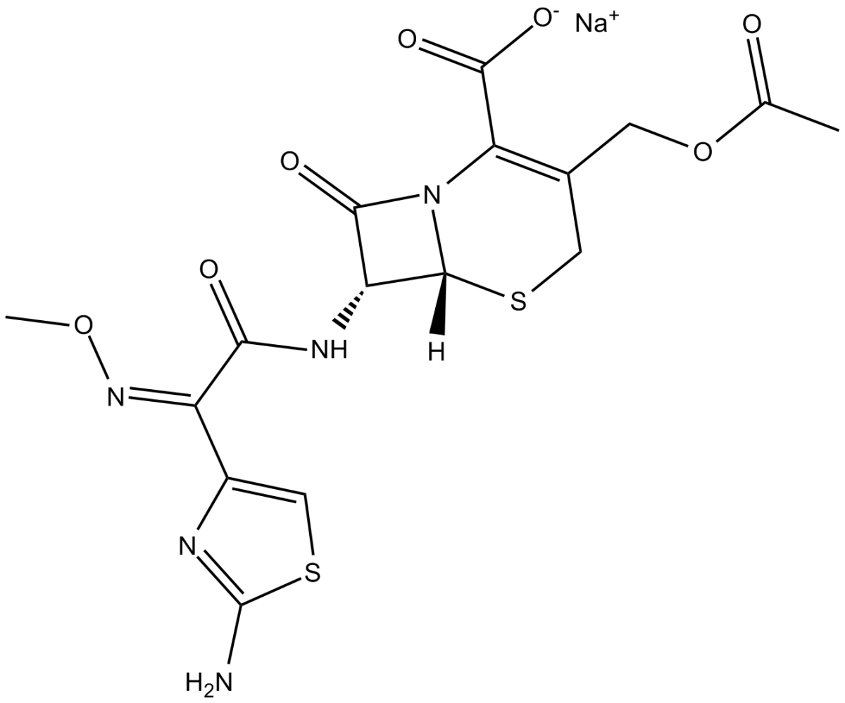 Cefotaxime(sodium salt)ͼƬ