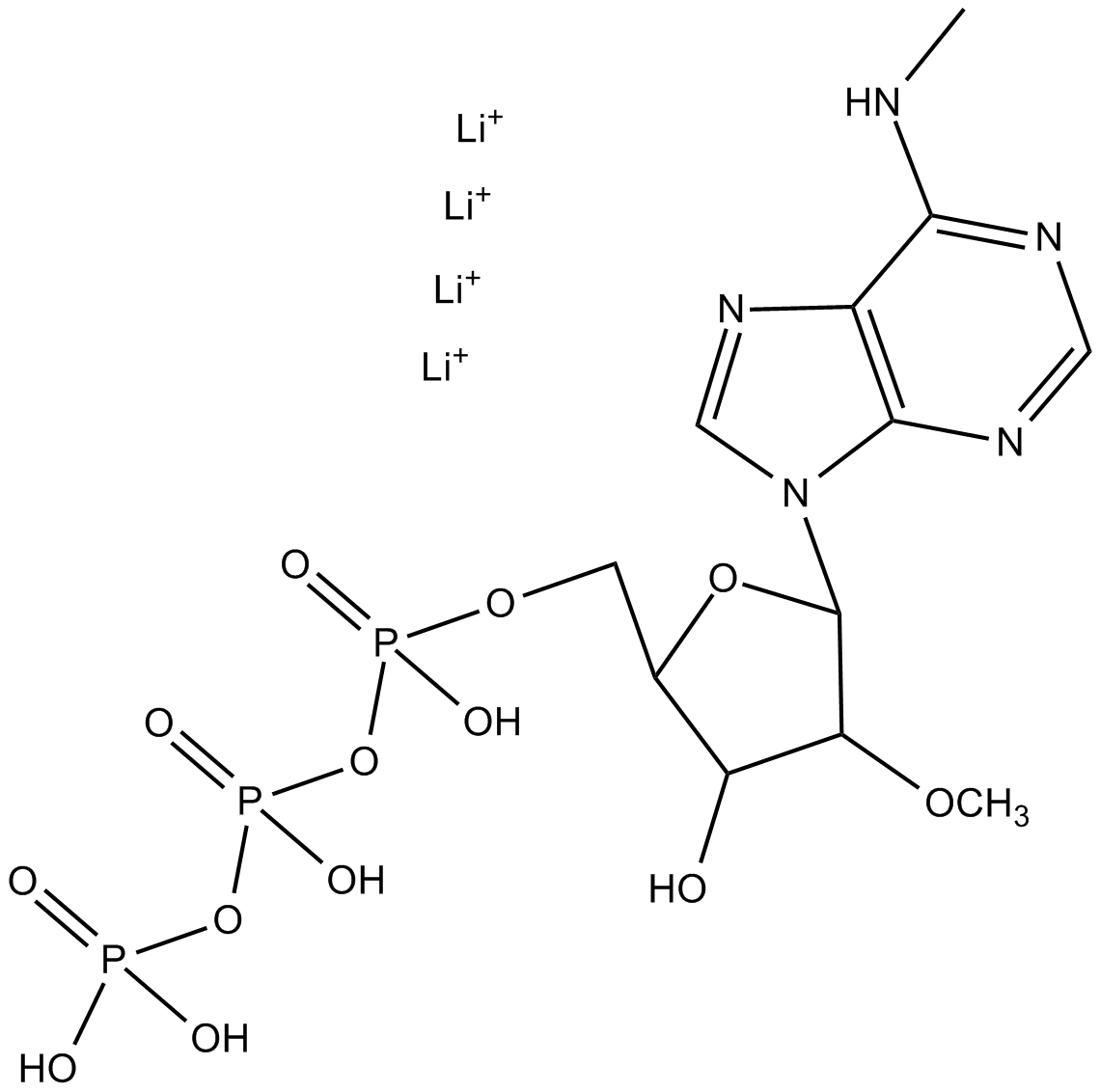 2'-O-Methyl-N6-Methyl-ATPͼƬ