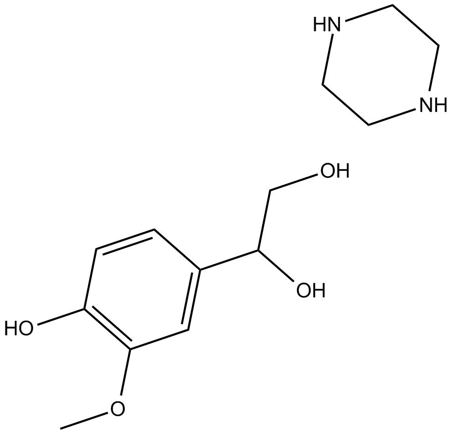 4-hydroxy-3-Methoxyphenylglycol(piperazine salt)ͼƬ