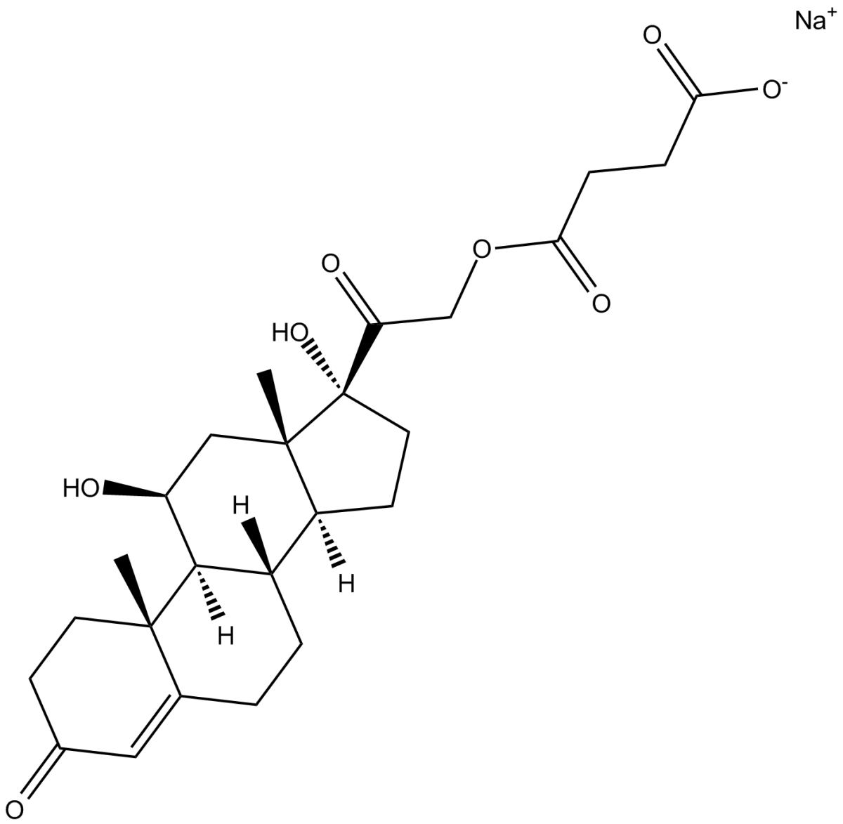 Hydrocortisone 21-hemisuccinate(sodium salt)ͼƬ