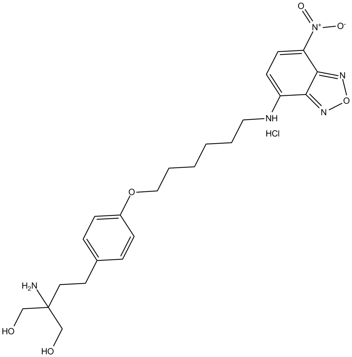 NBD-FTY720 phenoxy(hydrochloride)ͼƬ