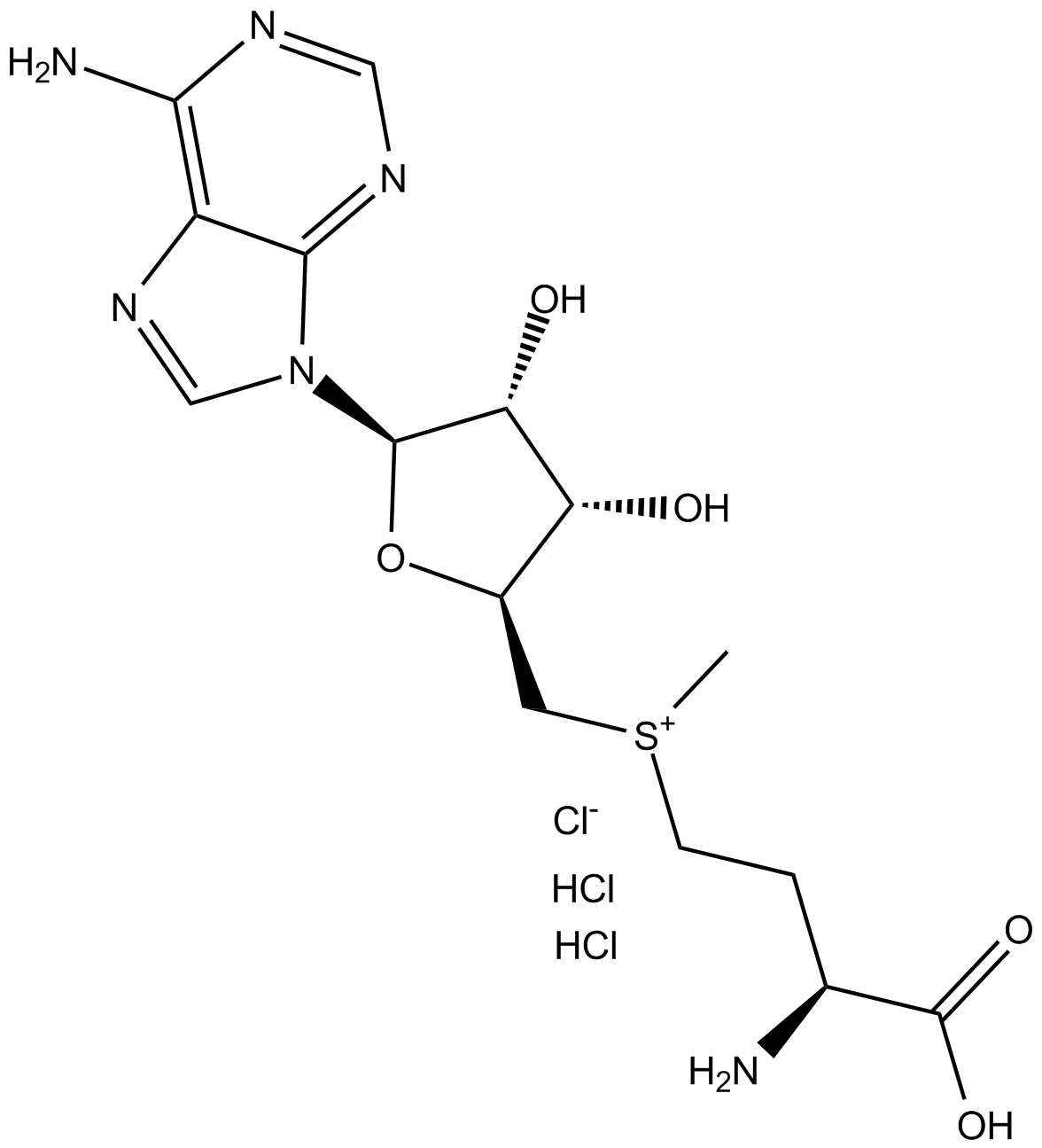 S-(5'-Adenosyl)-L-methionine chloride(hydrochloride)ͼƬ