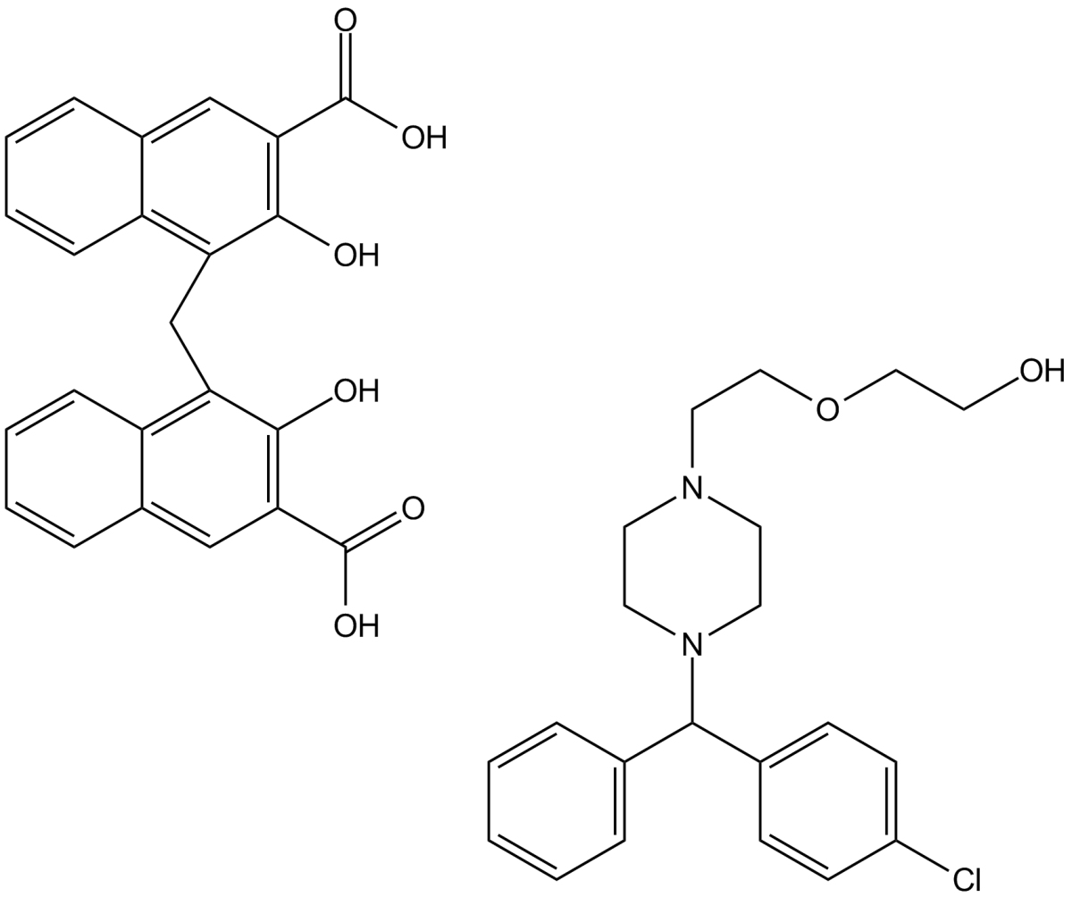 Hydroxyzine pamoate图片