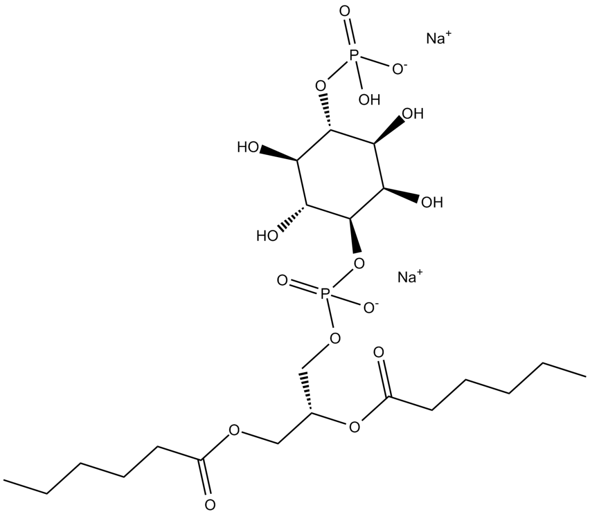 PtdIns-(4)-P1(1,2-dihexanoyl)(sodium salt)ͼƬ