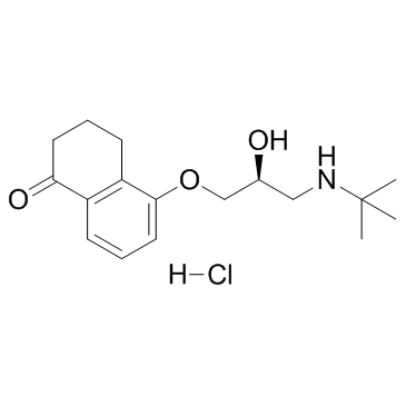 Levobunolol hydrochloride(l-Bunolol hydrochloride)ͼƬ